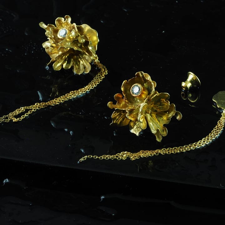 Boucles d'oreilles en or Fluora