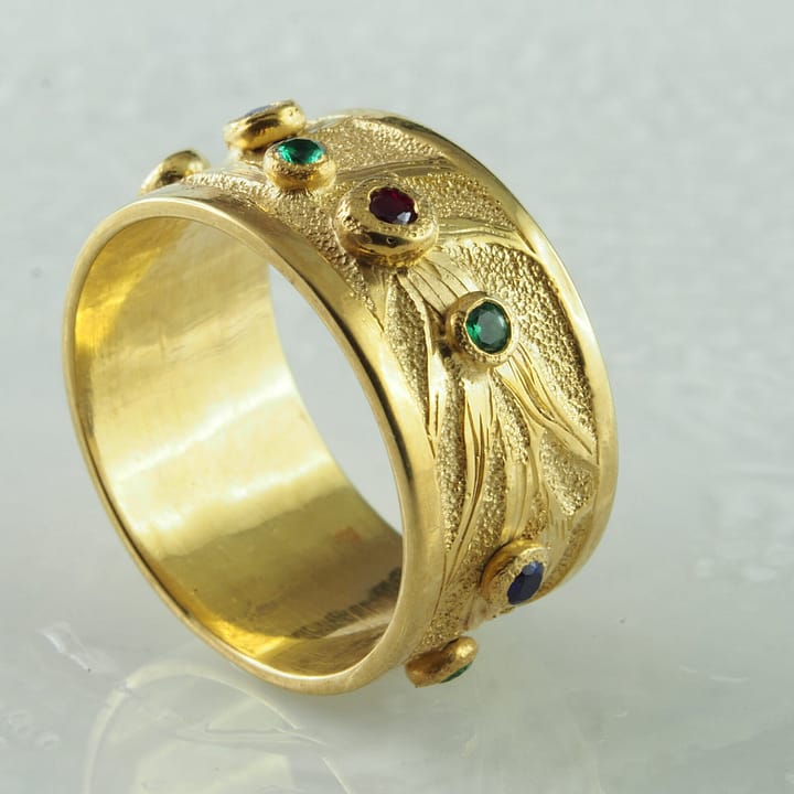 Bague 'Arbre de Vie' en Or 14K
